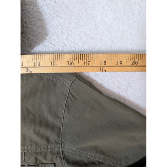 Kuhl Utility Rekon Jacket Womens Sm Green Stretch Stowaway Hood L/S Outdoor Coat - Picture 13 of 15